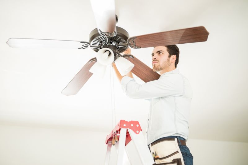 Ceiling Fan Mounting in Kansas City, KS