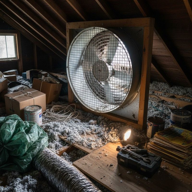 Attic Exhaust Fan Repair in Provo, UT