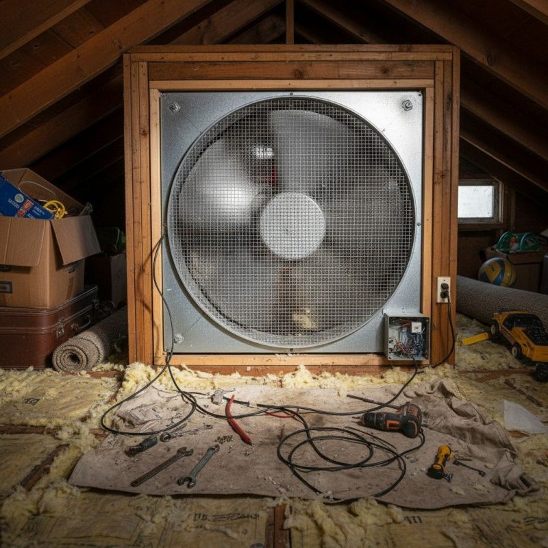 Attic Exhaust Fan Repair in Heber City, UT