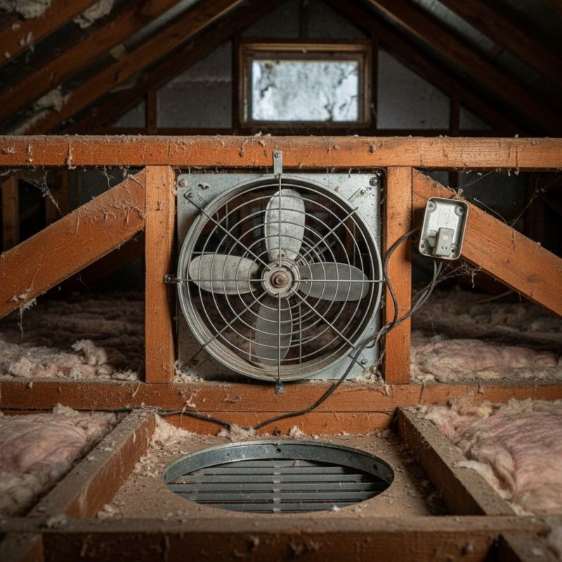 Roof Fan Replacement in Prescott Valley, AZ