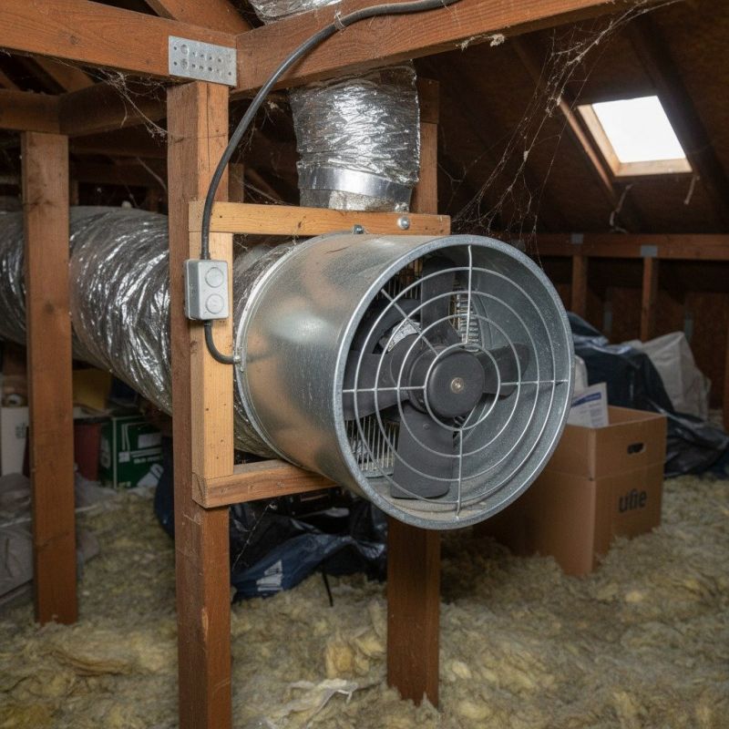 Solar Exhaust Fan Installation in Prescott Valley, AZ
